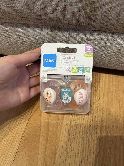 Smoczki MAM 12+ nowe najlepsza firma