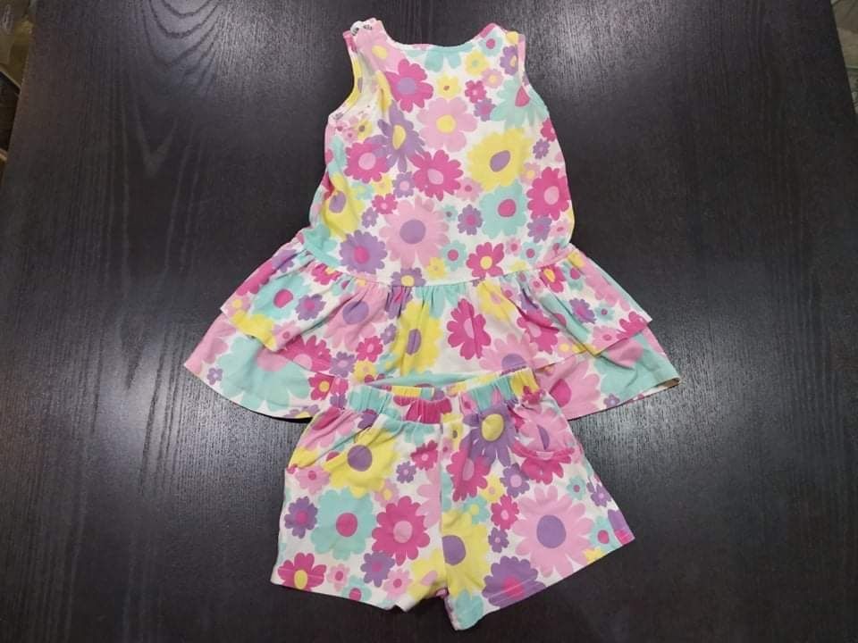 Vestido e calção menina 9-12 meses