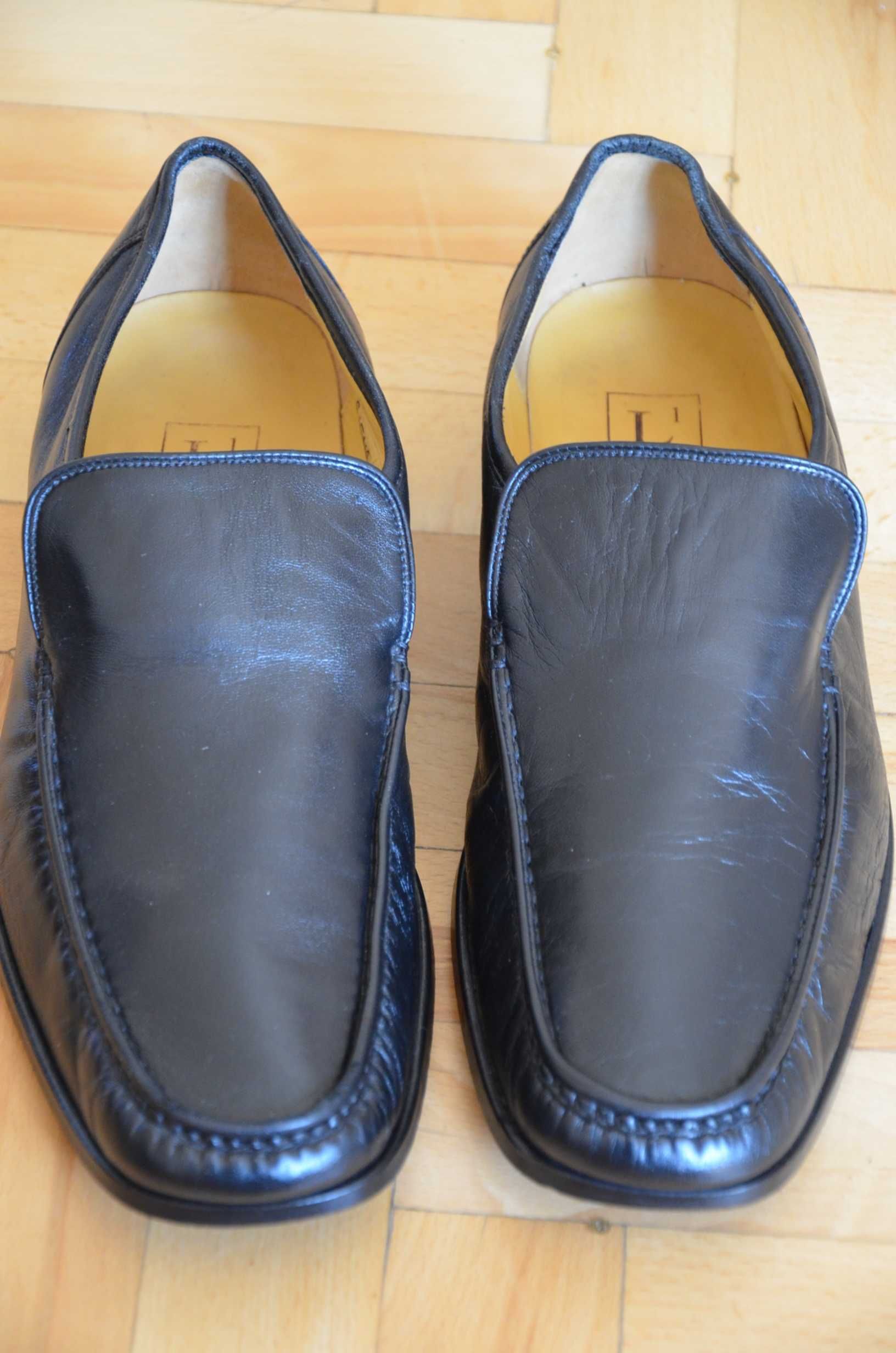 Buty mokasyny Loake England UK 10 EU 43.5 całe ze skóry superstan !