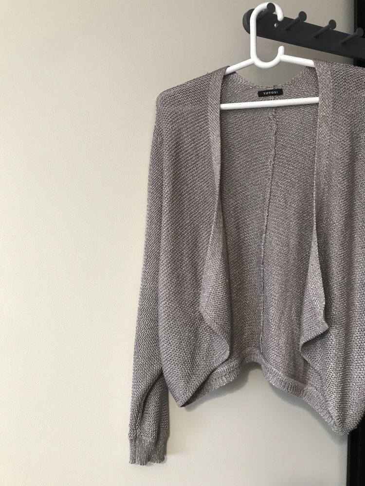 Casaco cardigan de malha tiffosi