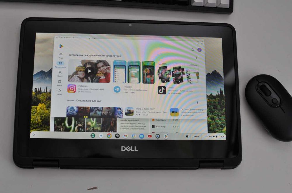 Ноутбук + планшет Dell Chromebook 11-3100 Трансформер Сенсорний