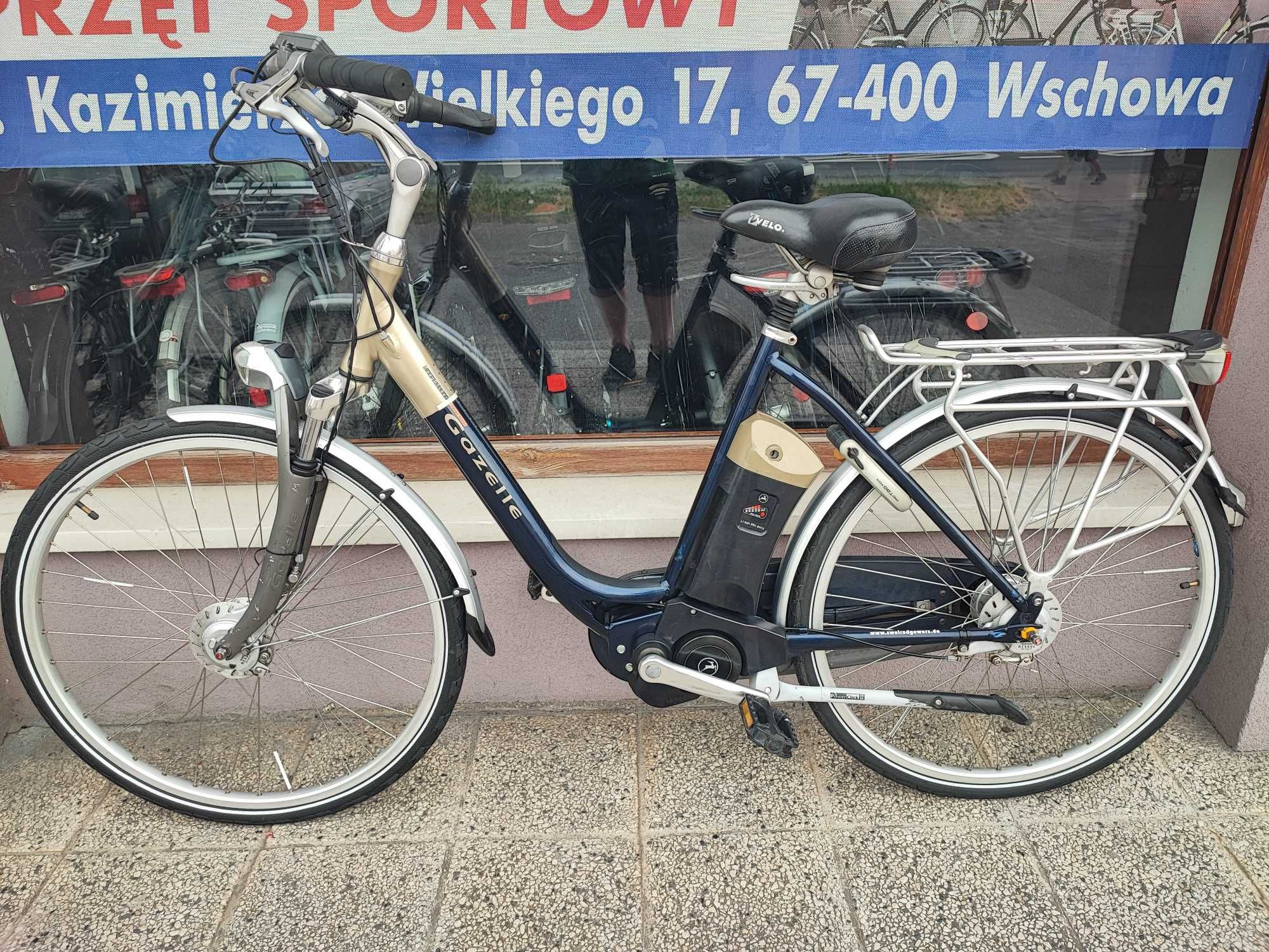 Gazelle Holenderski rower elektryczny,Napęd Centralny!,Shimano Nexus 8