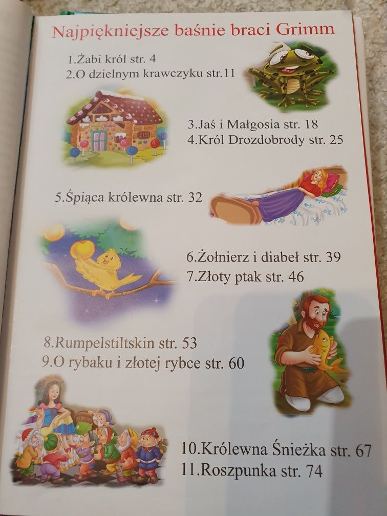 Książeczki dla dzieci biblia wiersze bracia Grimm