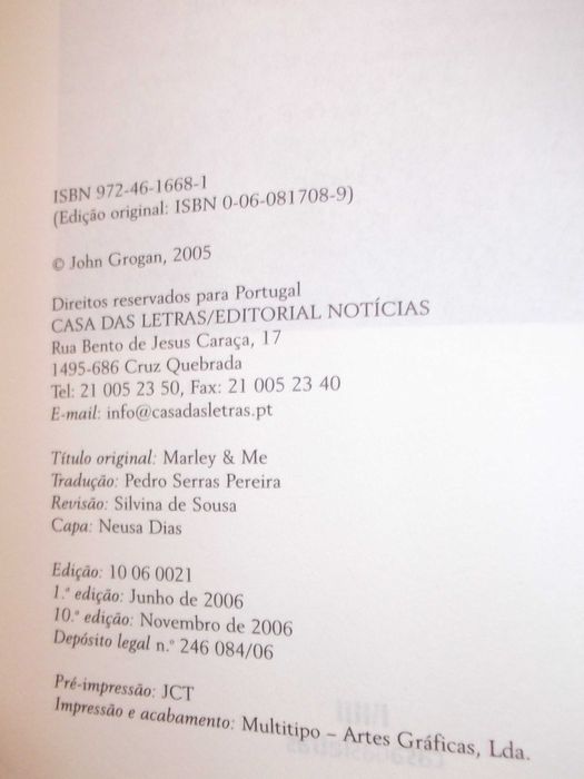 Livro Marley & Eu Oferta t-shirt