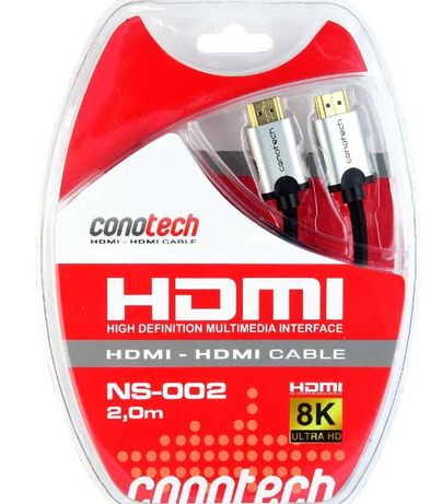 KABEL HDMI PREMIUM 2.1 Ultra High Speed 8K+ Ethernet  2 metry