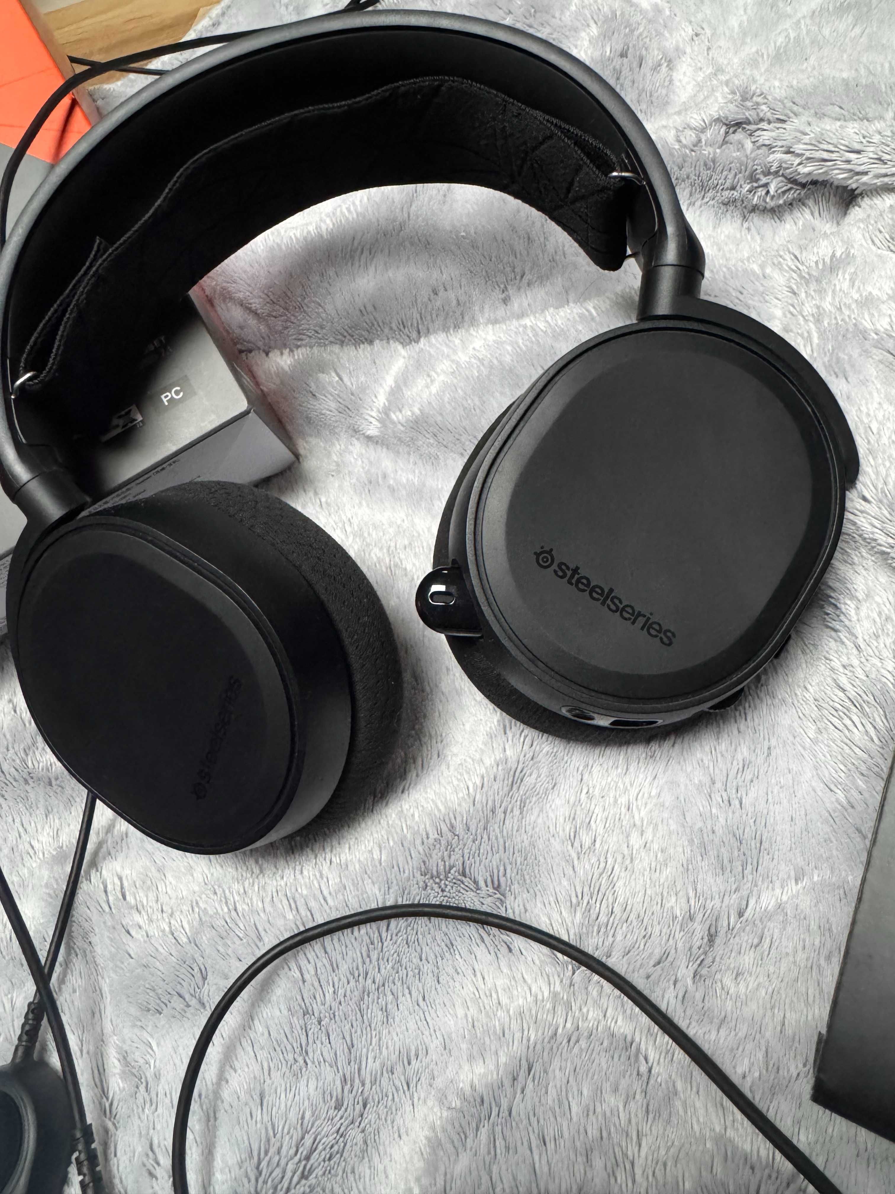 SteelSeries Arctis 5 Czarne jak nowe
