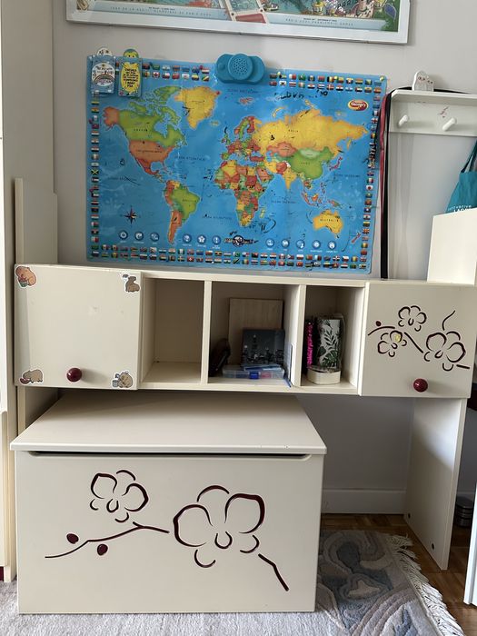 Zestaw komplet mebli dziecięcych MEBLIK Orchidea Poznań