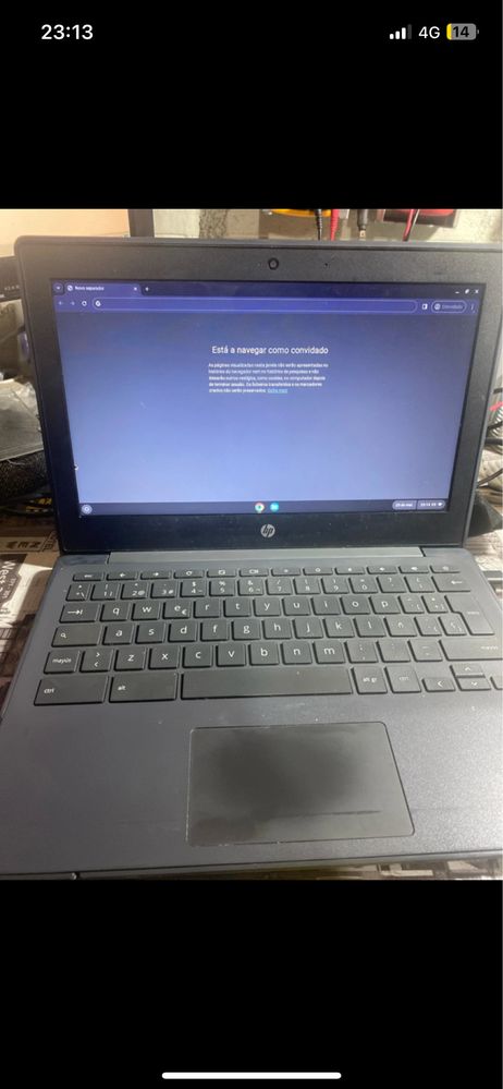 Portatil hp chormebook