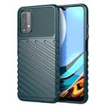 Etui Thunder Case Elastyczne Pancerne Xiaomi Poco M3 Redmi 9T Zielony