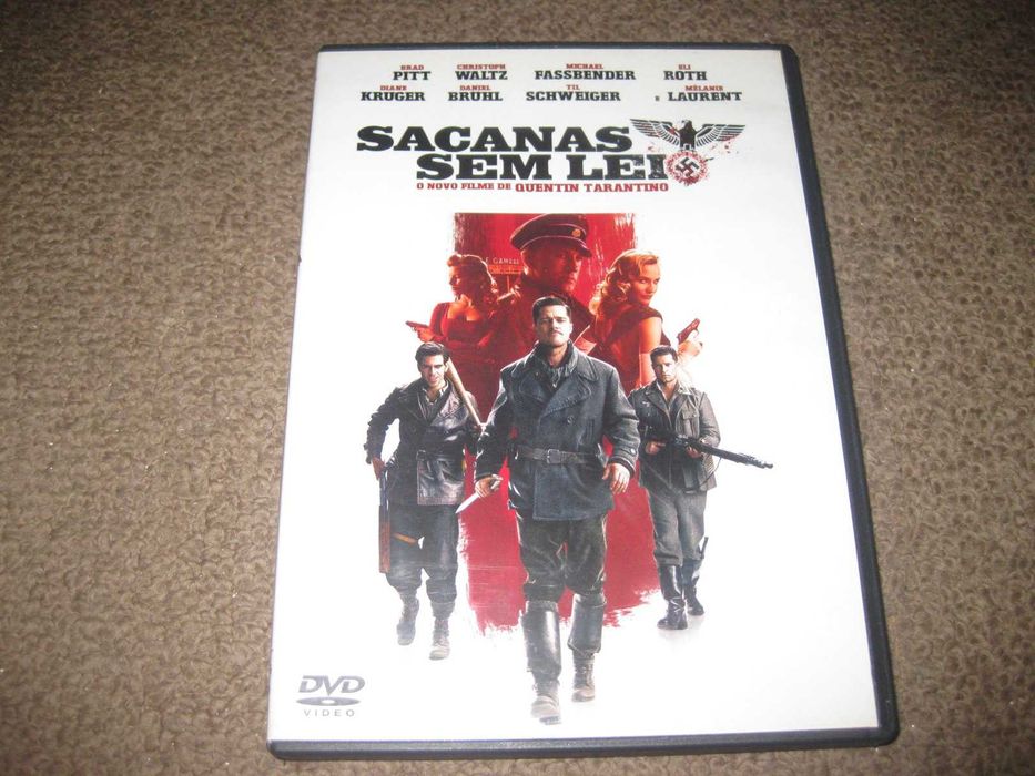 DVD "Sacanas sem Lei" de Quentin Tarantino