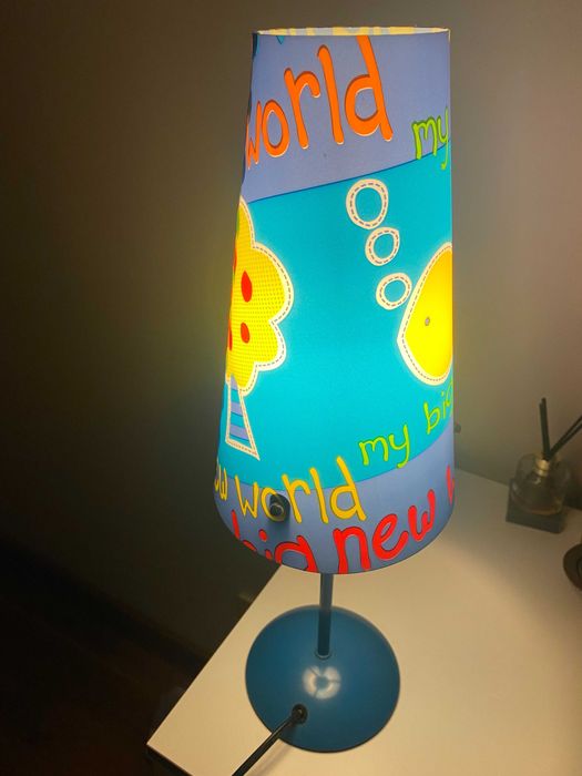 Candeeiro vintage quarto bébé ou criança