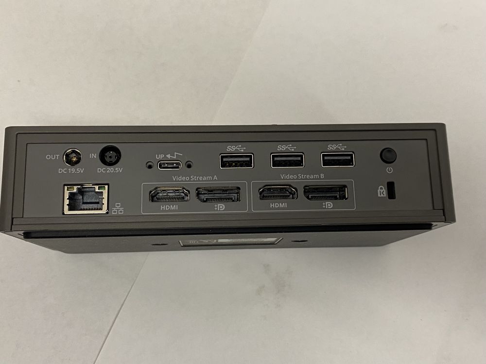 Док-станція Targus DOCK190EUZ USB-C / Thunderbolt 3 без блока живлення