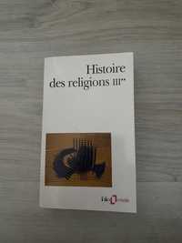 Livro Histoire dês religions III**