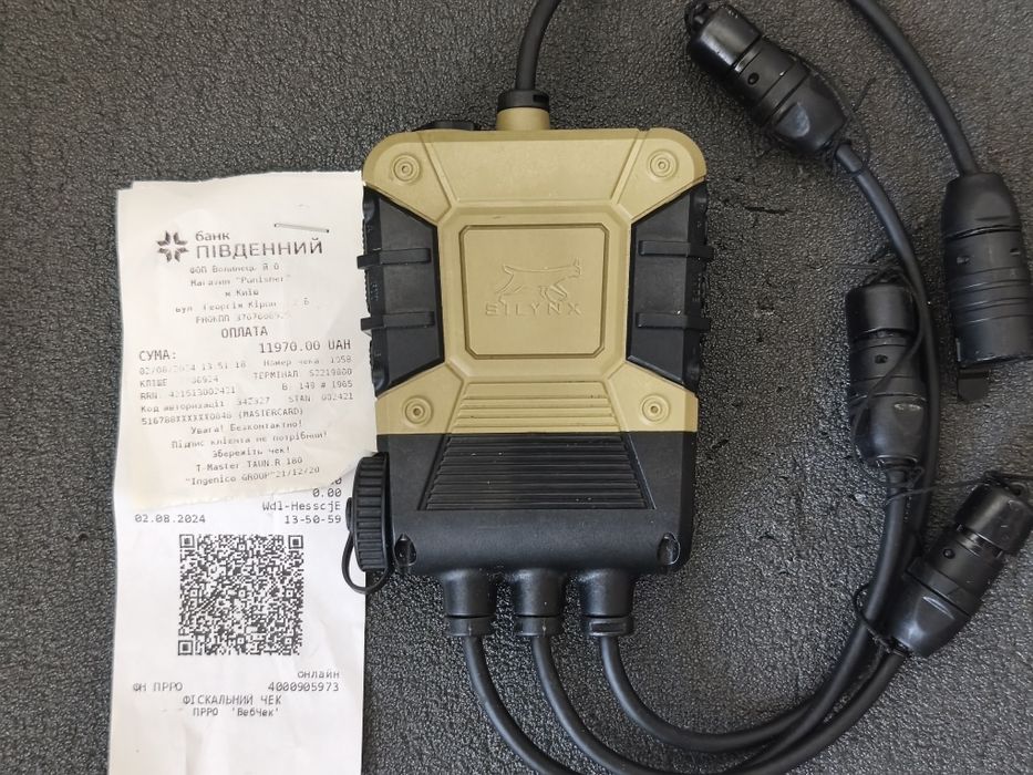 Активна гарнітура Silynx C4OPS повний комплект з перехідником