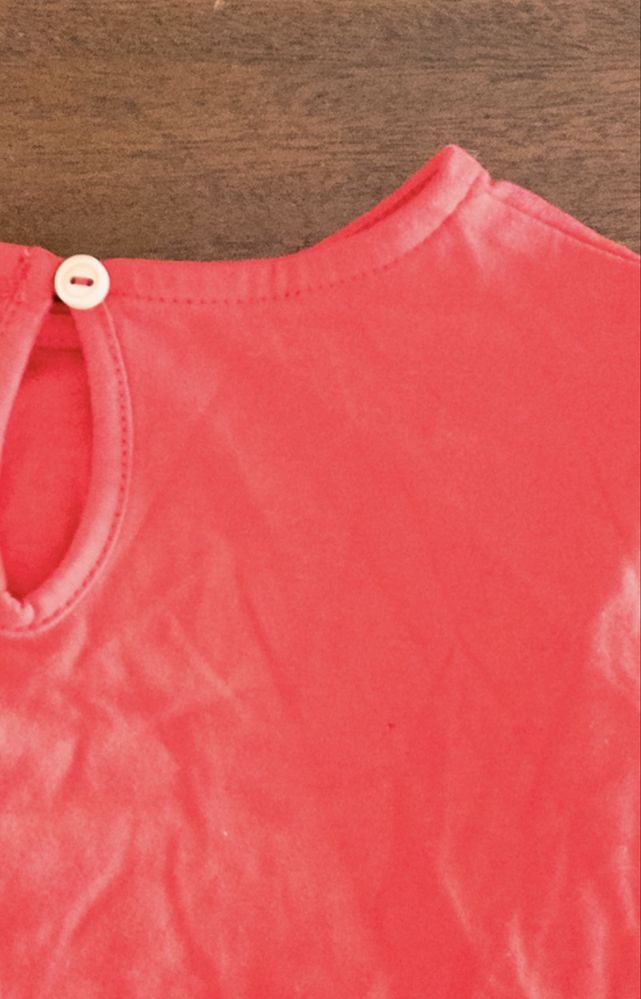 Camisola Vermelha para Menina - Tamanho 5/6