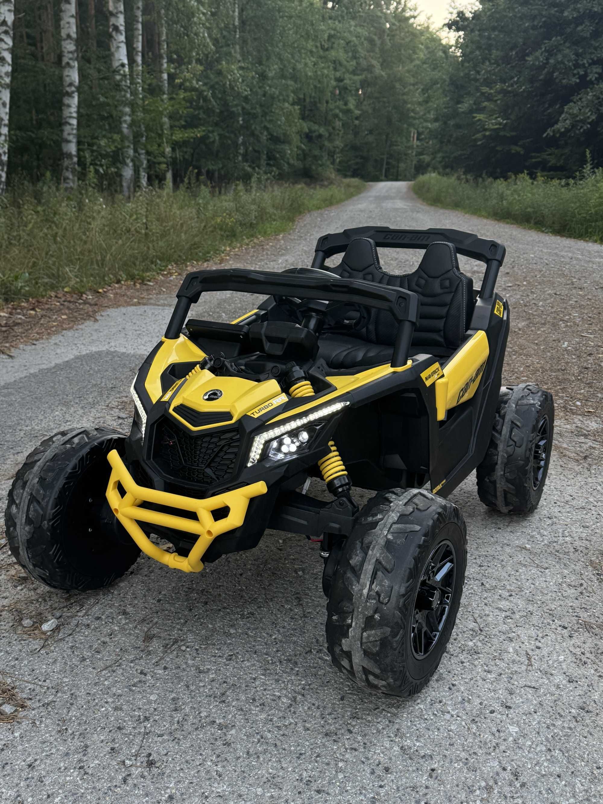 AUTO BUGGY QUAD na akumulator dla dzieci 4x200W MOCNY!! CANAM