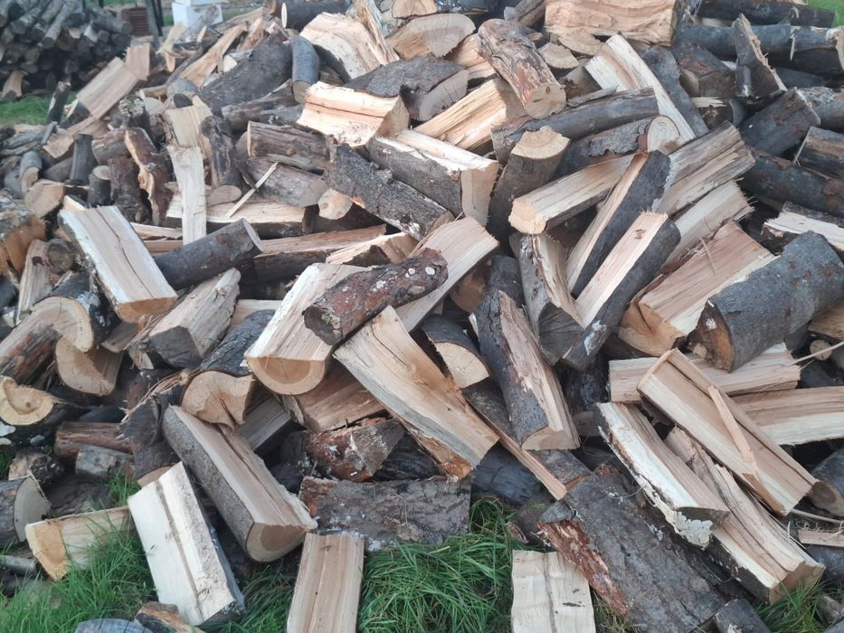 Drewno opałowe miękkie łupane, mieszanka. Metr nasypowy.