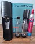 Saturator SODASTREAM TERRA czarny + 2 butelki