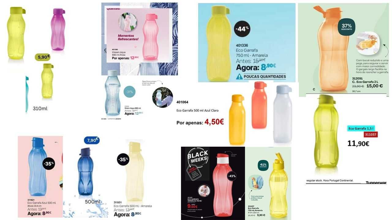 Artigos Tupperware - liquidação de stock