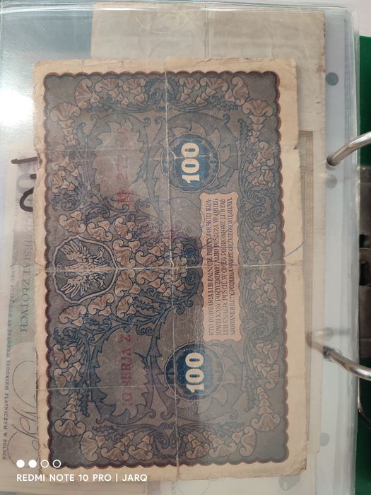 Banknot 100 marek polskich