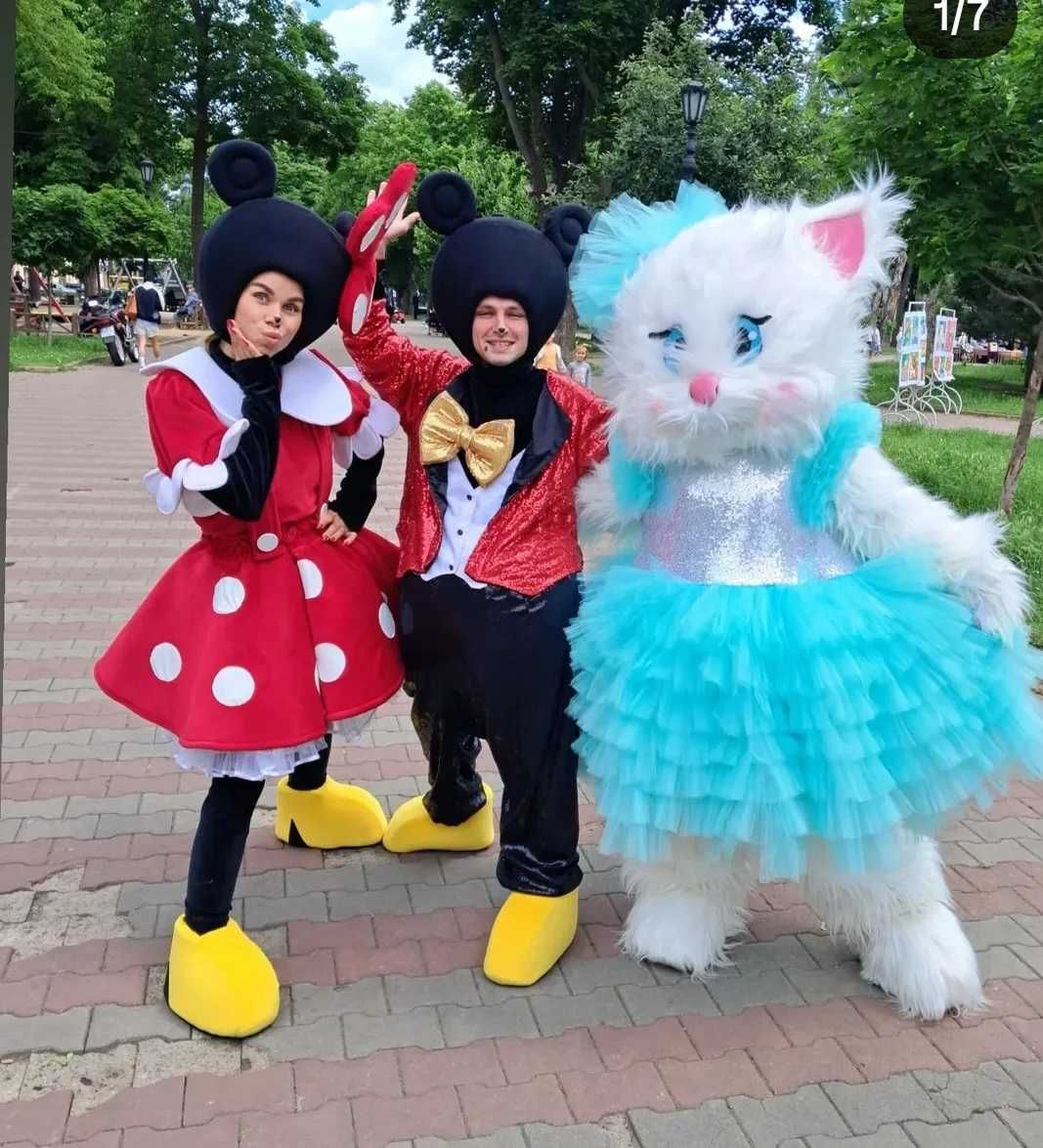 Лабубу Козак Сердючка Стіч пес Патрон Міккі Маус Майнкрафт