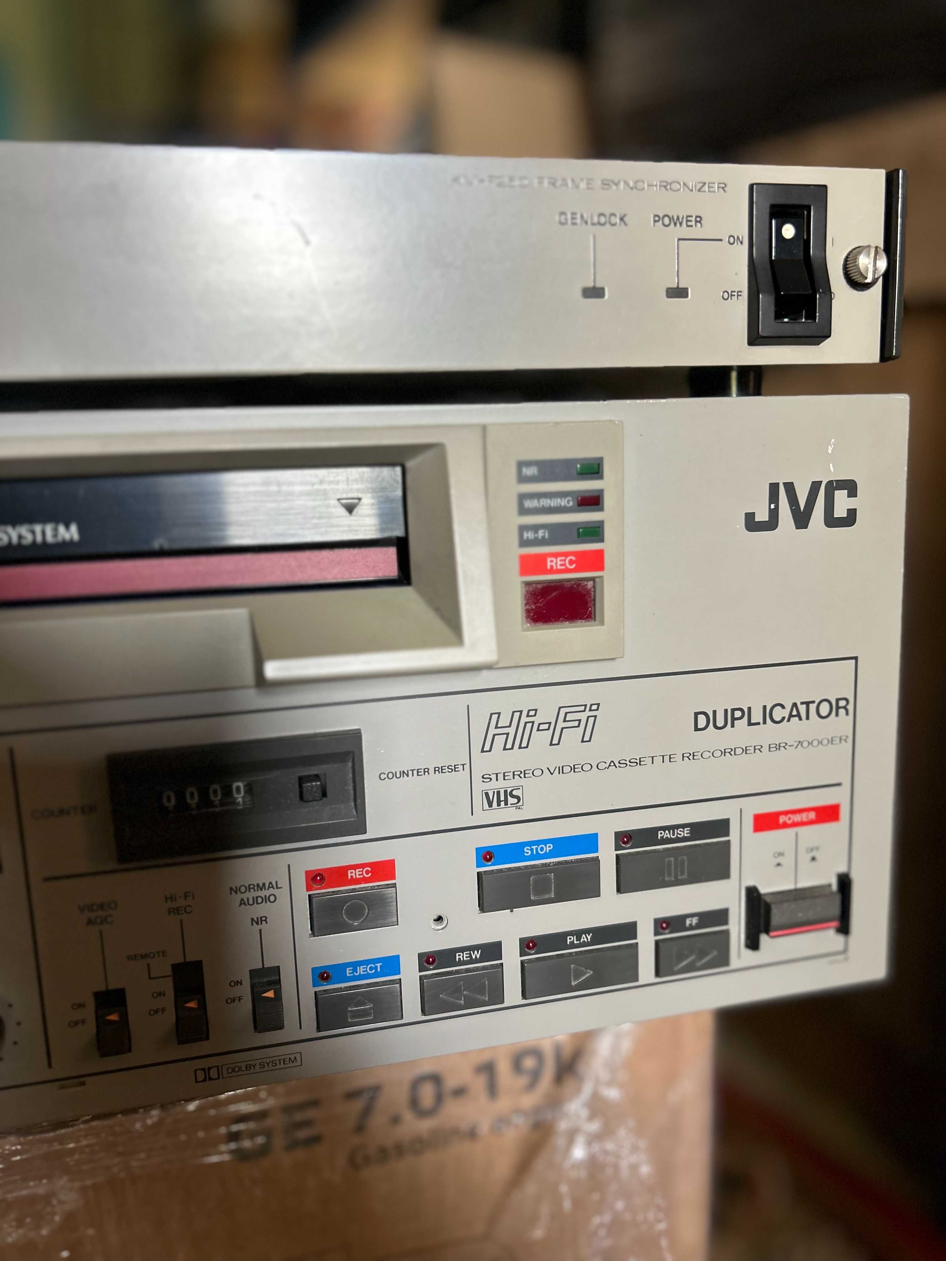 Відеомагнітофон VHS JVC BR-7000ER з Німеччини