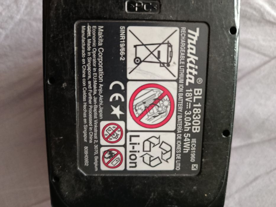 Aku Makita 3Ah 18V