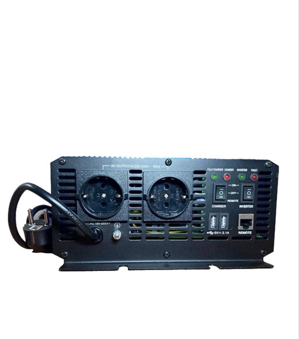 Інвектор з зарядним пристроєм TommaTech UT-UPS-1000 1000w 12в