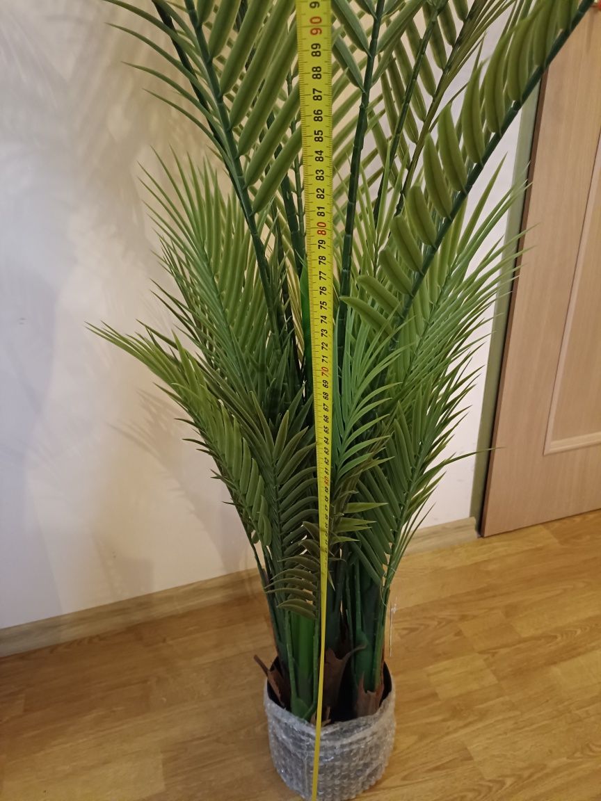 Sztuczna palma w doniczce duża