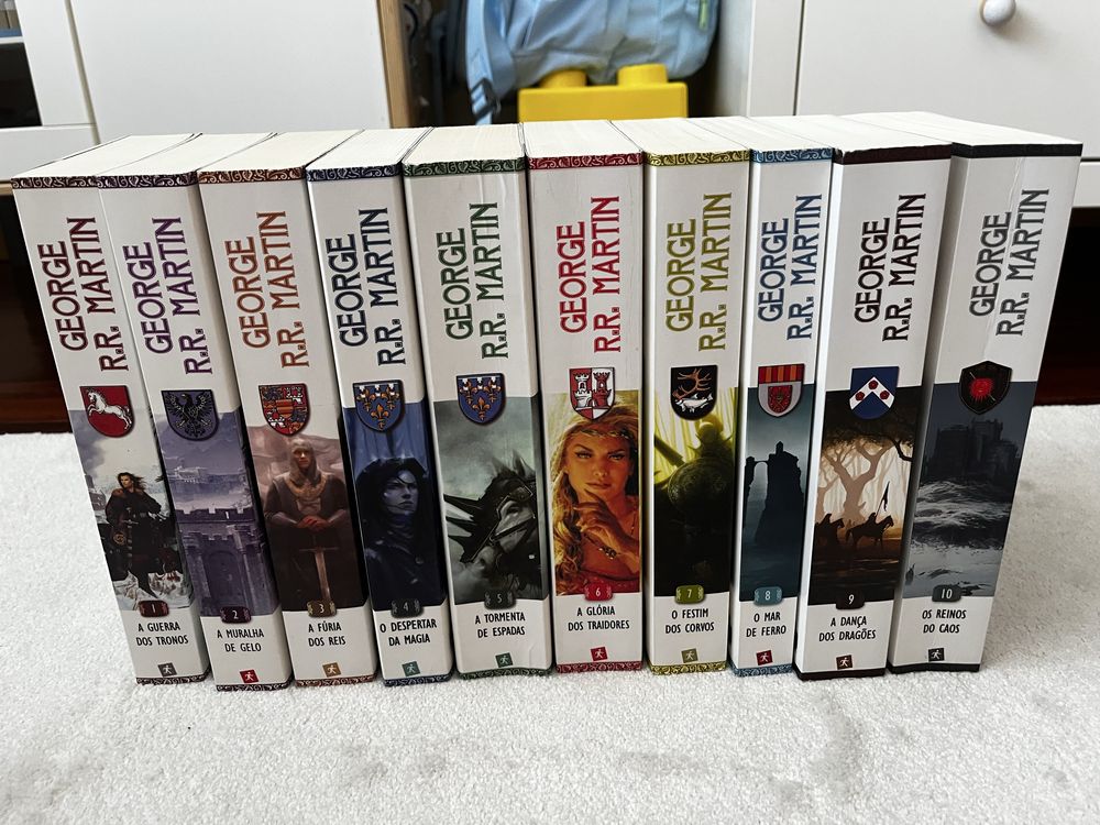 Guerra dos Tronos - livros 1 a 10