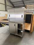 Szafa gastronomiczna przelotowa 100x60x180 cm stal nierdzewna