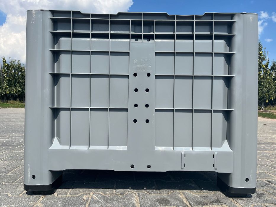 KISTENY nowe Skrzyniopalety plastikowe PEŁNE 390zł netto|ATEST