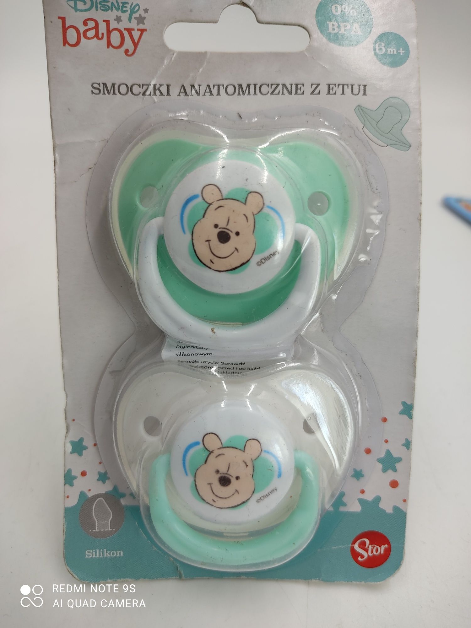 Smoczki niemowlęce 2szt
