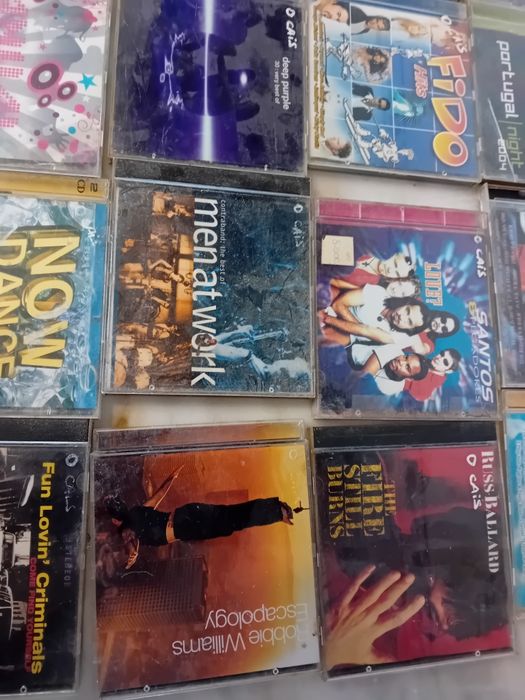 Conjunto de 22 Cd's Diversos Originais