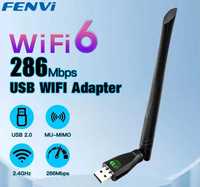 USB адаптер Wi-Fi6 AX286, 2,4ГГц, 802.11ax Antenna