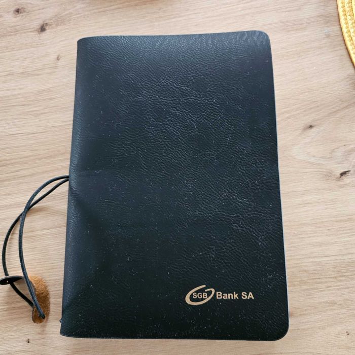 Notatnik ze skóry ekologicznej bardzo elegancki