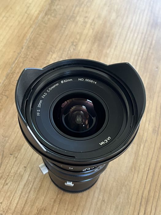 Laowa 20 tilt shift l mount