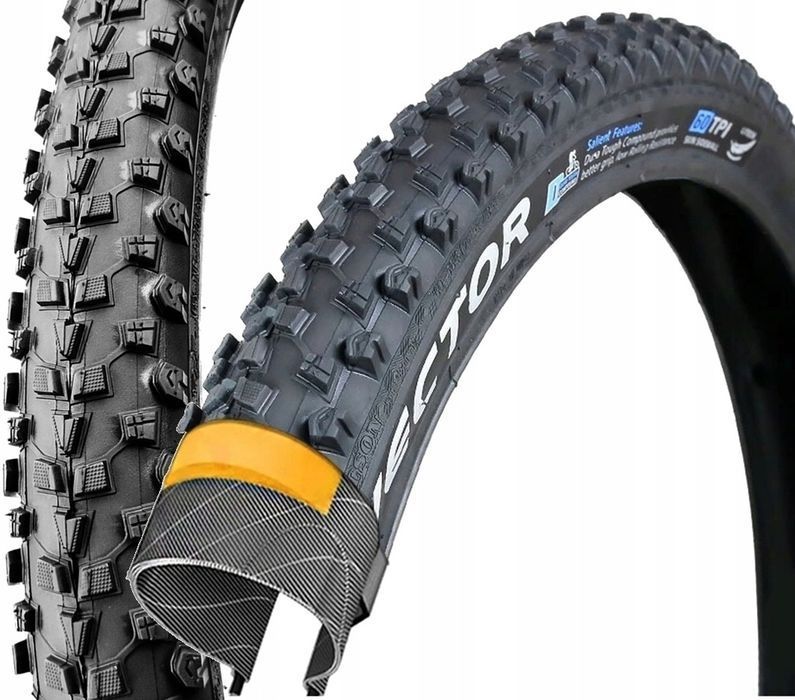 Black1 Vector 27,5x2,35 opona rowerowa 60 TPI antyprzebicie