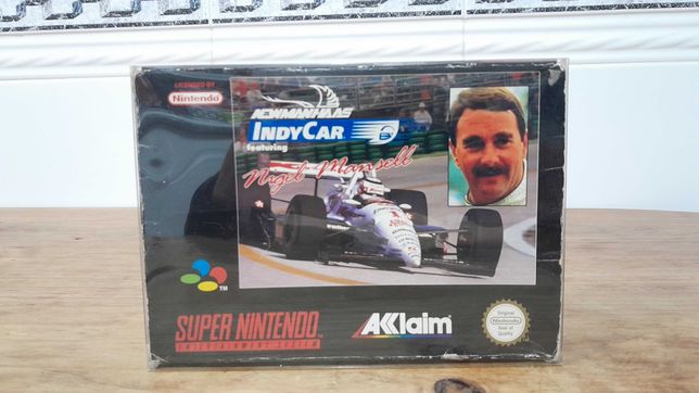 SNES Indy Car featuring Nigel Mansell Super Nintendo (VERSÃO PT!)