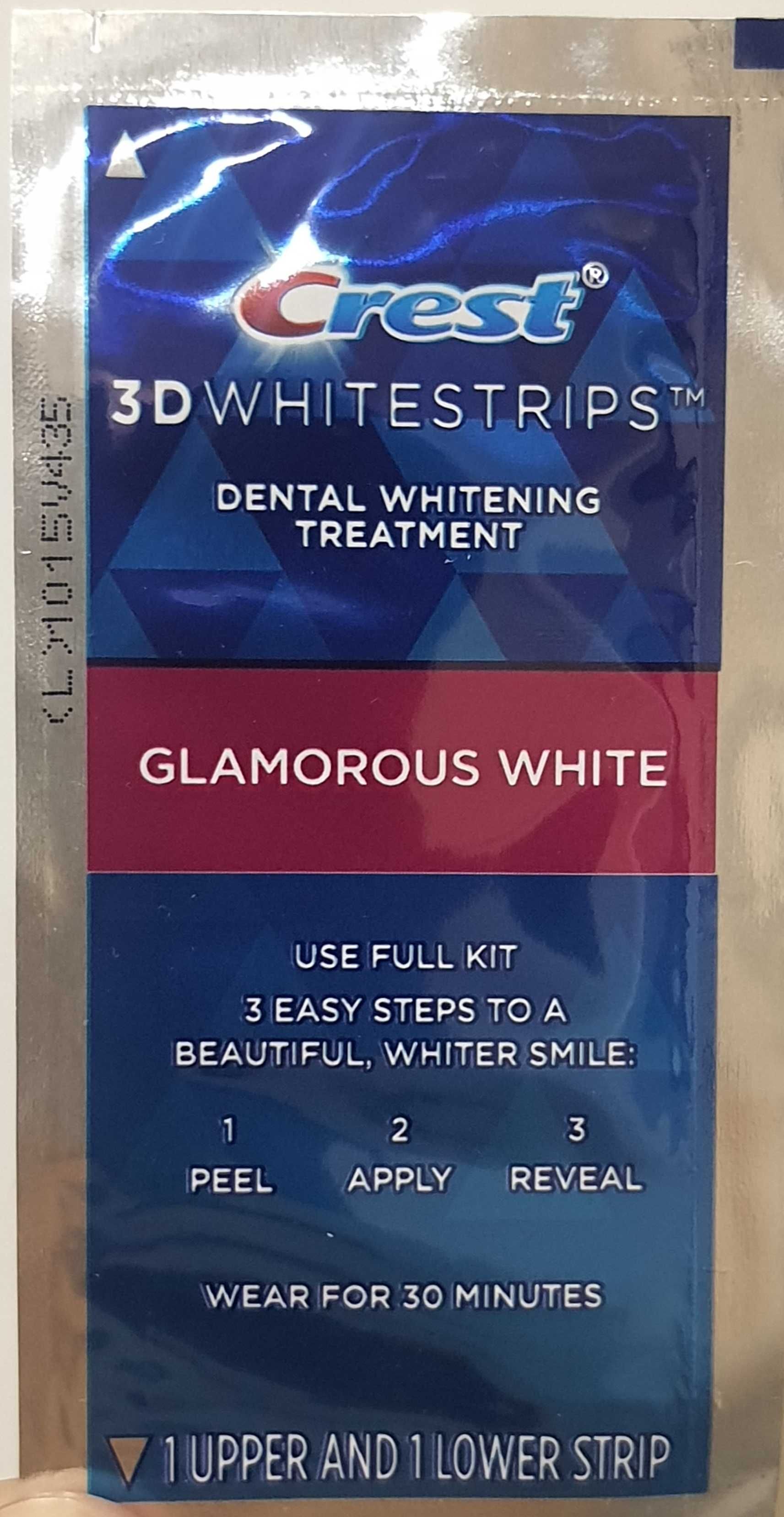 полоски для відбілювання зубів Crest 3D Whitestrips Classic VIVID Lvl6