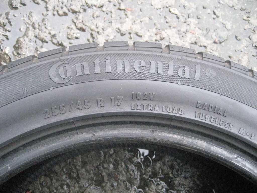 Continental WinterContact TS810S 255/45R17 102V шини бу зима 4 штуки