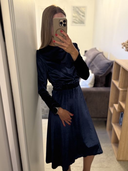 Велюрове плаття, розмір S