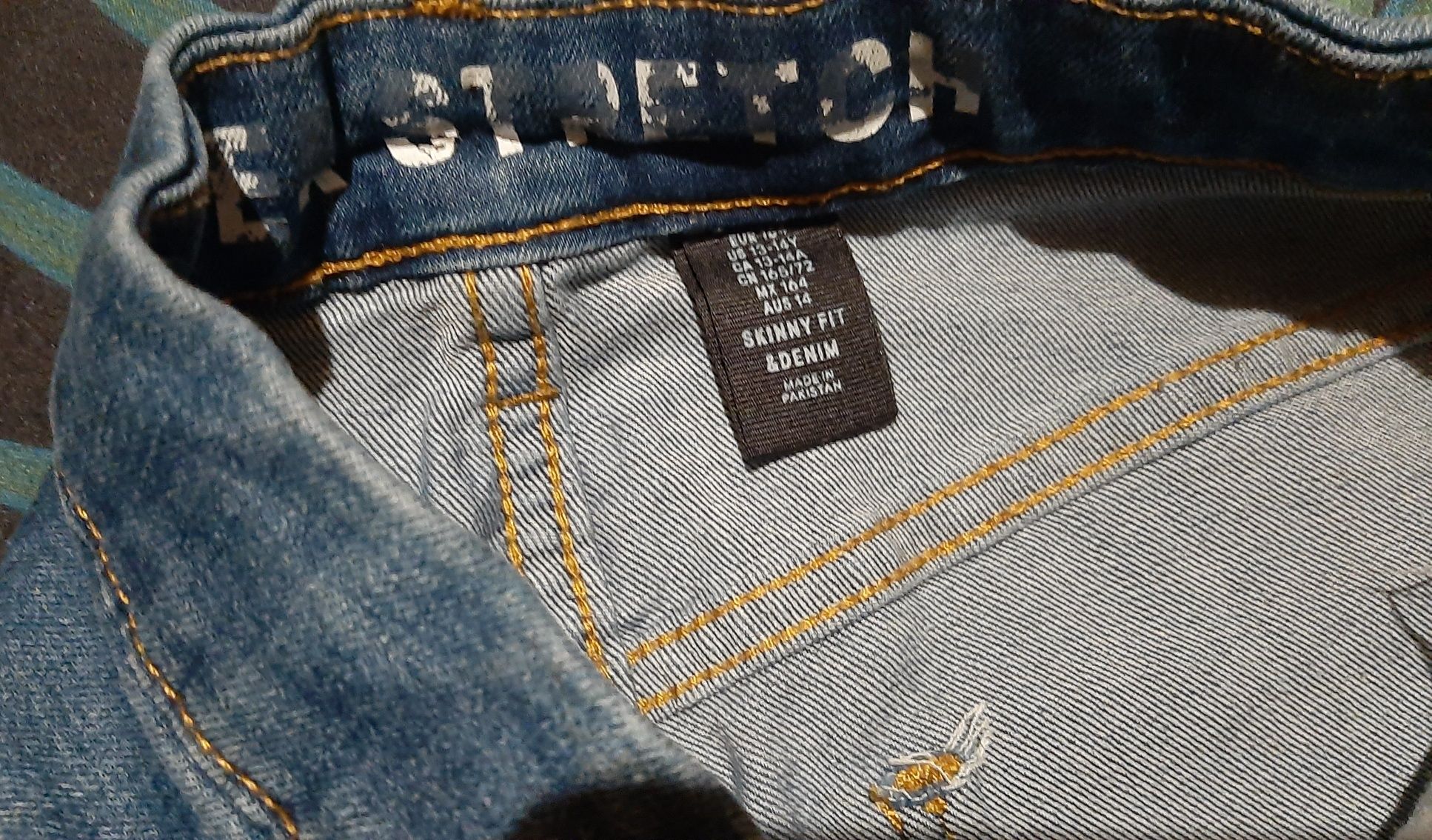 Spodnie jeansowe H&M roz. 164
