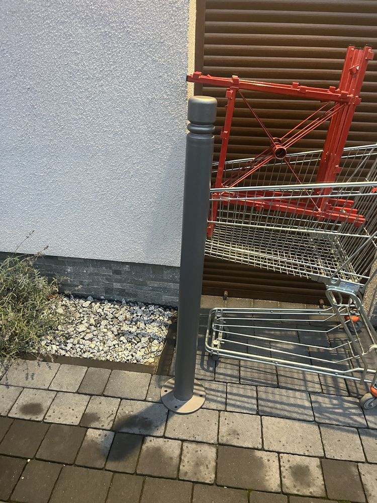 Słupek blokada słup