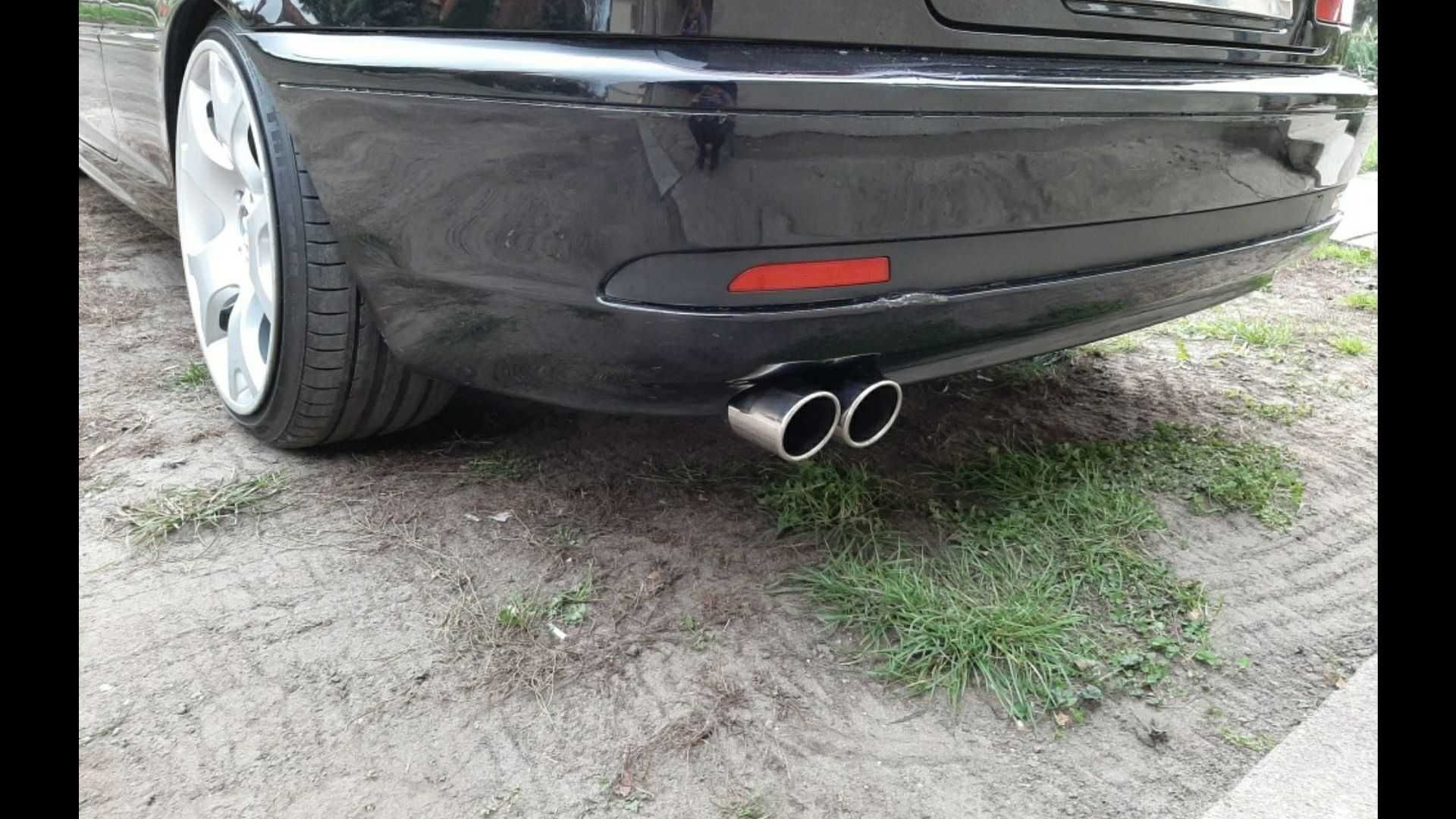 Tłumik końcowy przelotowy bmw e46