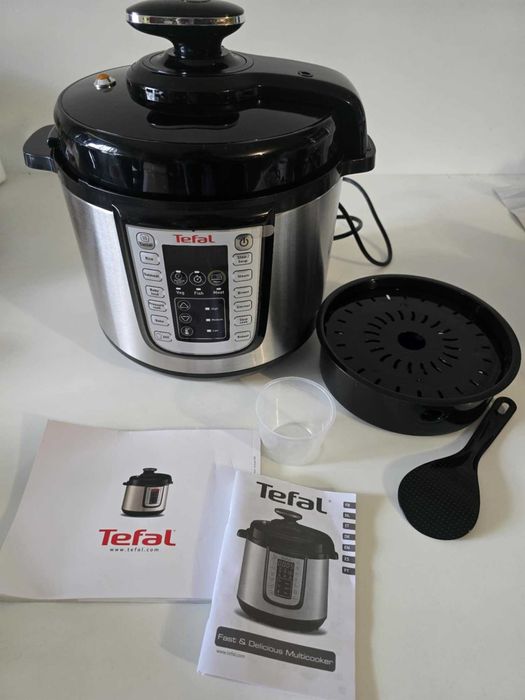 Multicooker Tefal wolnowar - szybkowar - gotowanie na parze, pieczenie