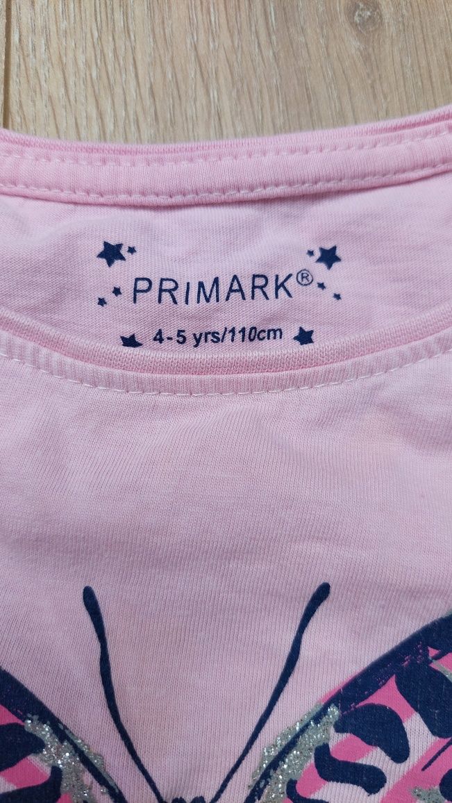 koszulka dziewczęca, tshirt Primark r. 110