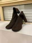 Botas castanhas brilho da marca Mango tam:41 NOVAS