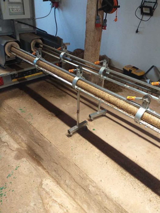 Brykieciarka - mobilny zestaw do brykietowania słomy BIOMASSER DUO-SET