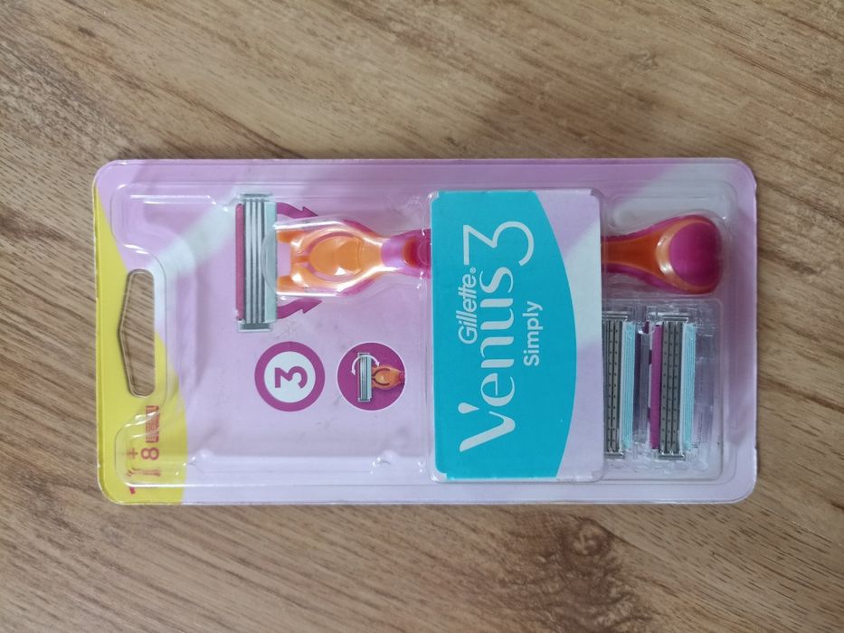Maszynka Gillette Venus SIMPLY + 8 ostrzy